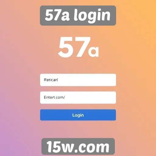 Visão geral do site 57a login e suas funcionalidades